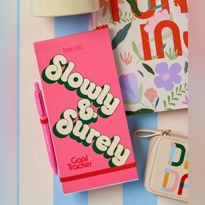 NEW NIP Ban.do Slowly but Surely Goal Tracker Book